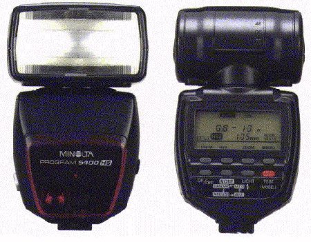 Minolta 5400HS Program Flash