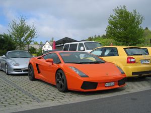 Sunday morning carpark