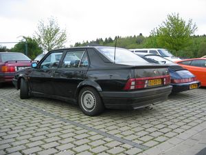 Rented Alfa 75