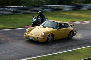 The friendly gents in the 964 at Pflanzgarten