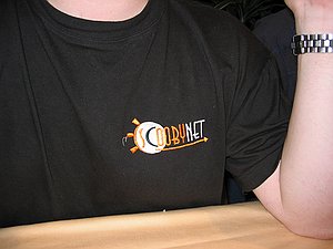 Matt in Scoobynet T-shirt