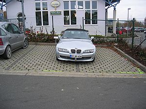 BMW parking