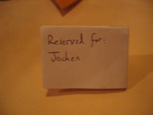 Reserved for Jochen