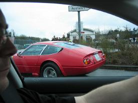 Ferrari going out