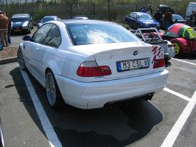 M3 CSL in white