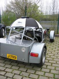 Caterham with closed top